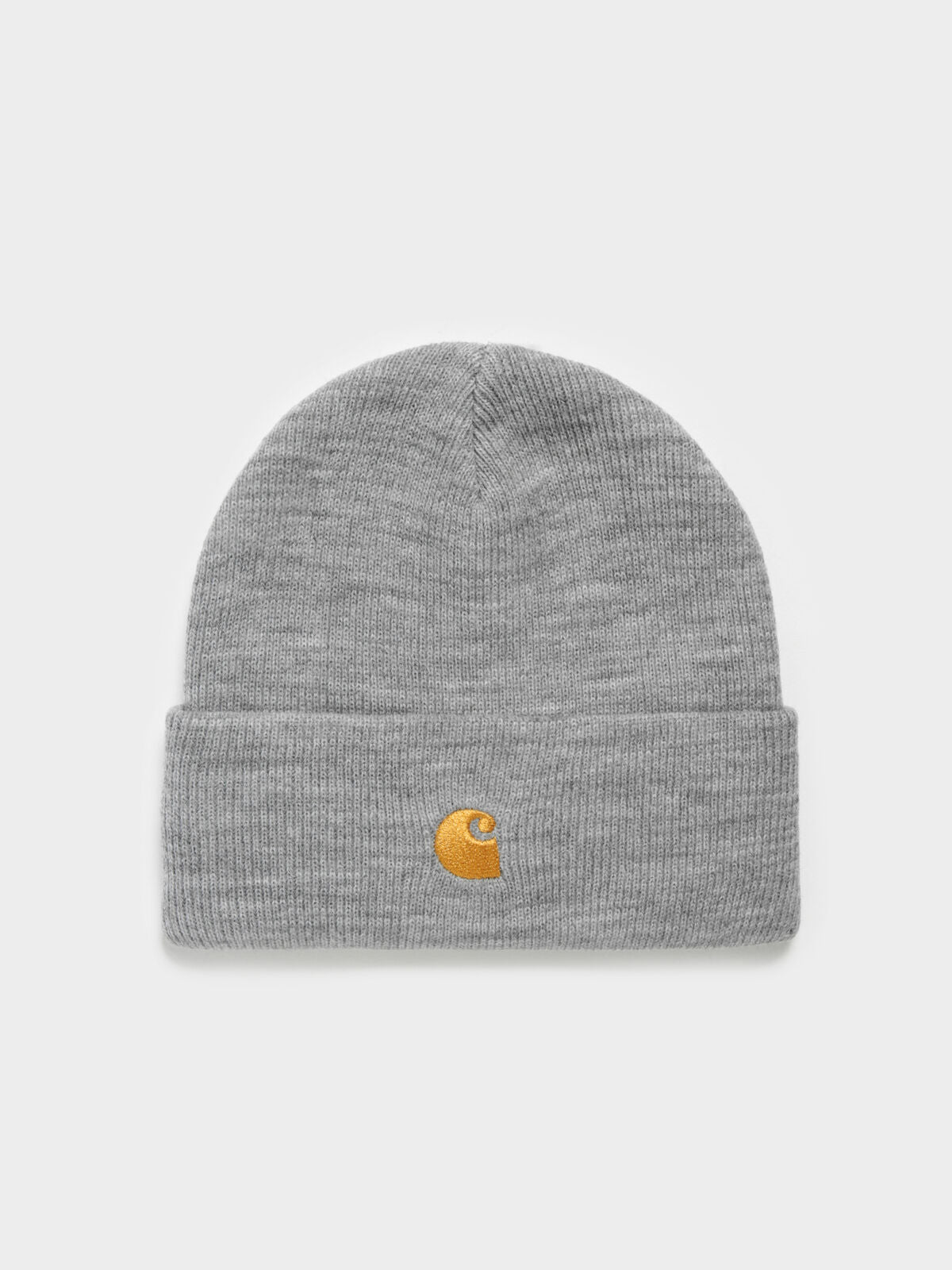 Chase Beanie in Grey &amp; Gold