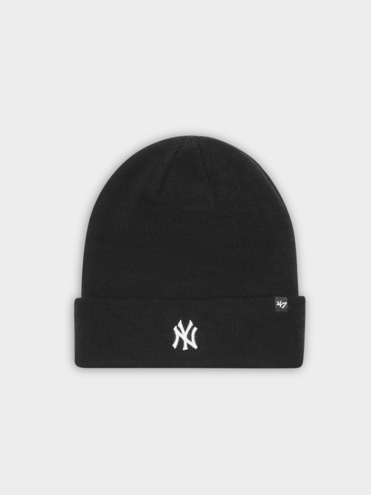 NY Yankees Centerfield Knit Beanie in Black