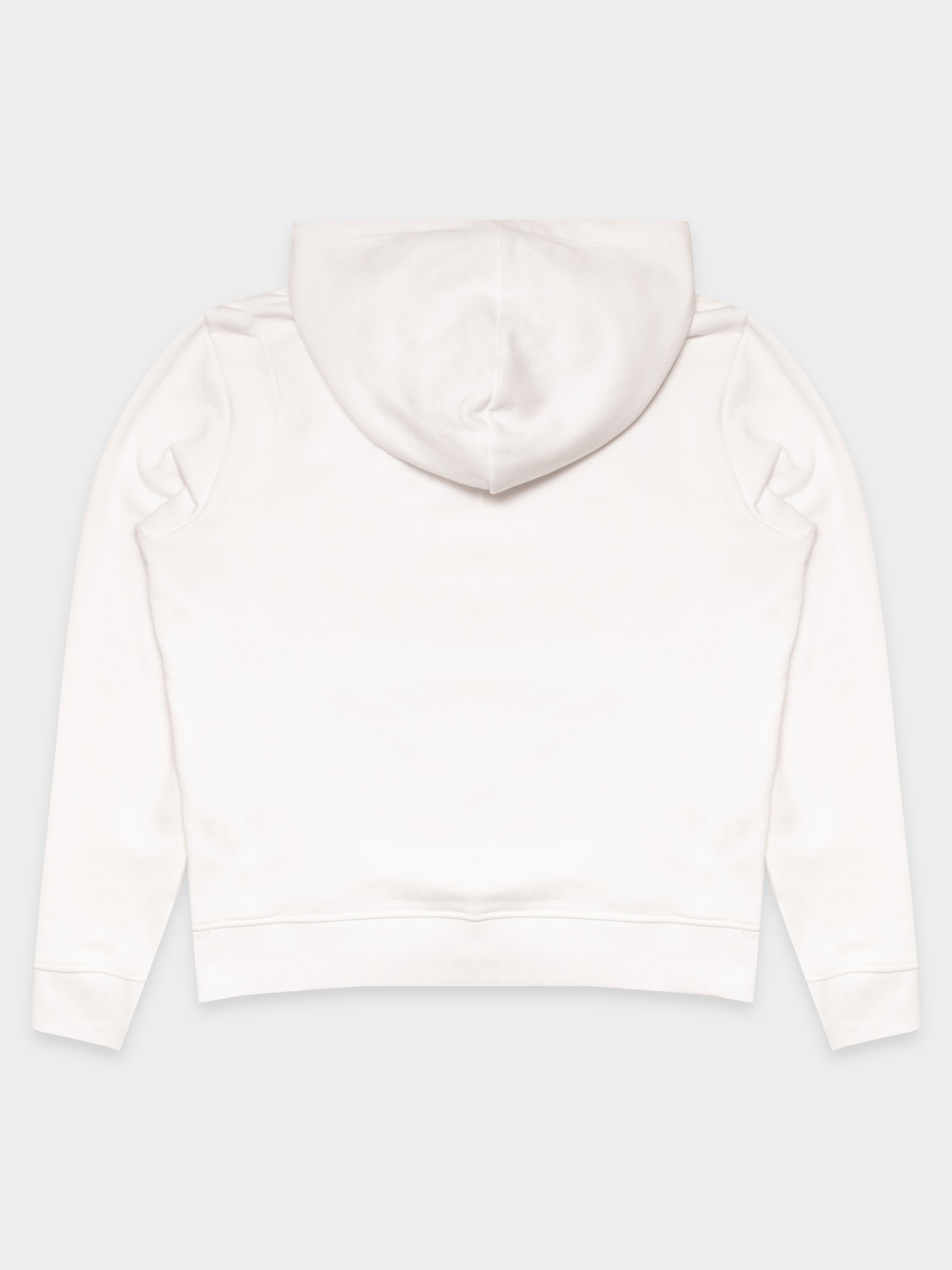 Slim Metallic Corporate Logo Hoodie