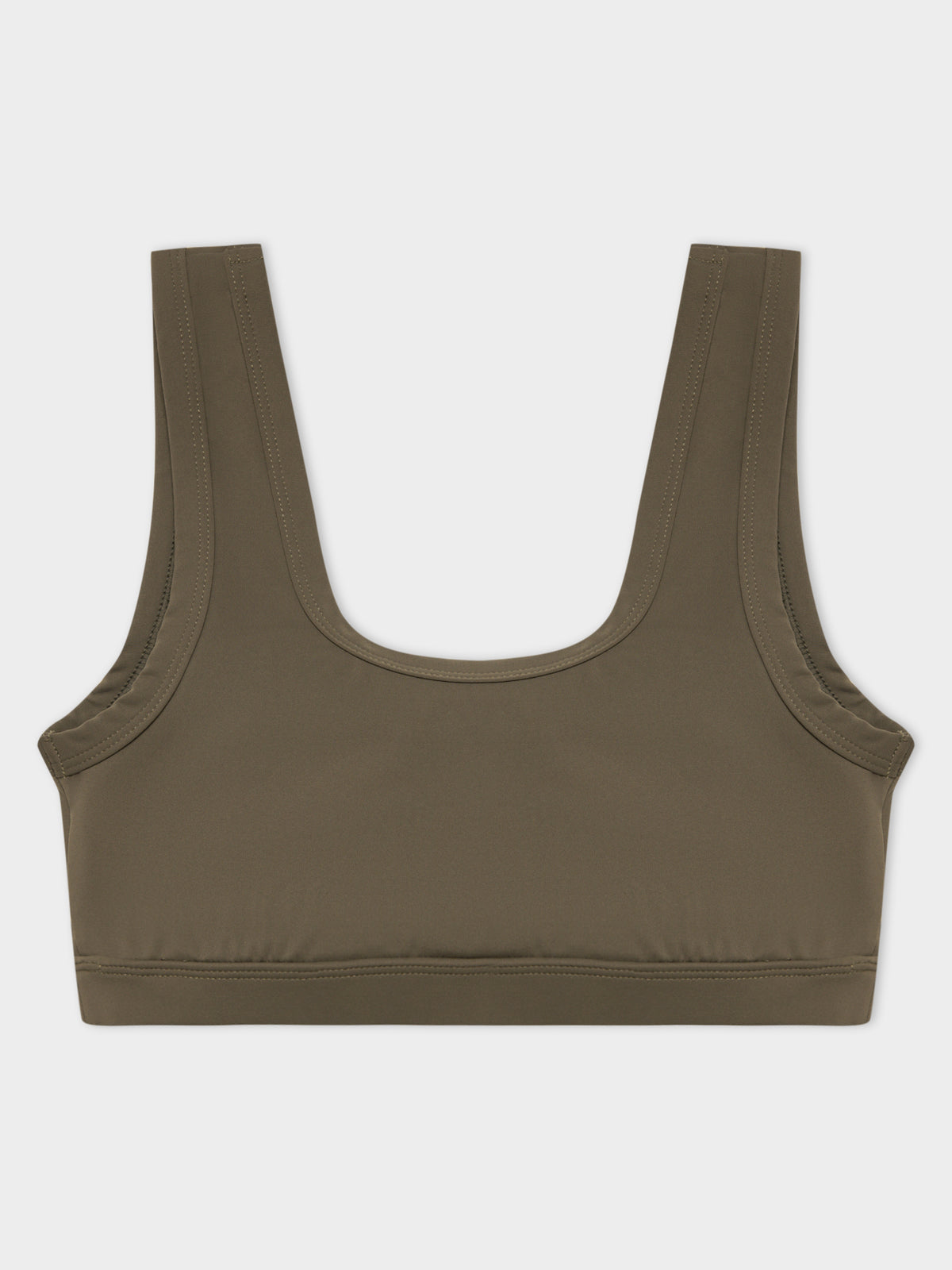 Nude Active Sports Bra in Olive