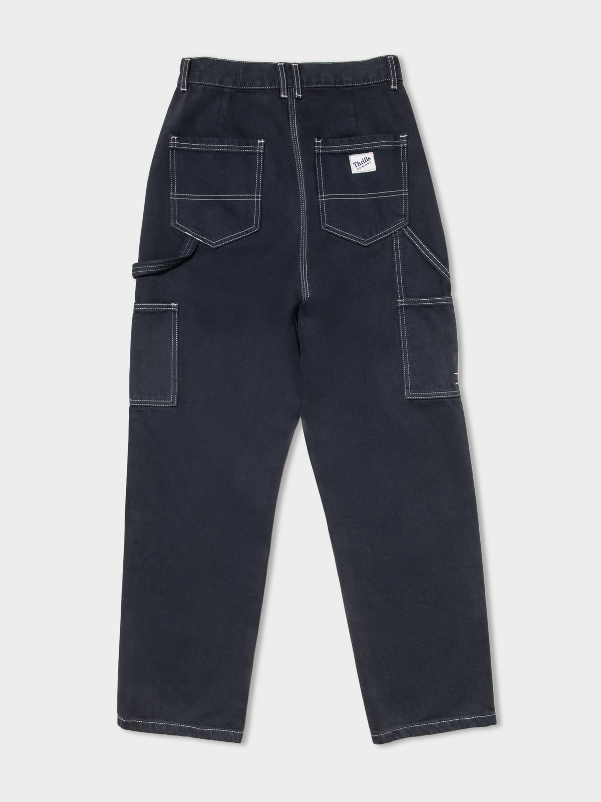 Carpenter Drill Pants in Washed Navy