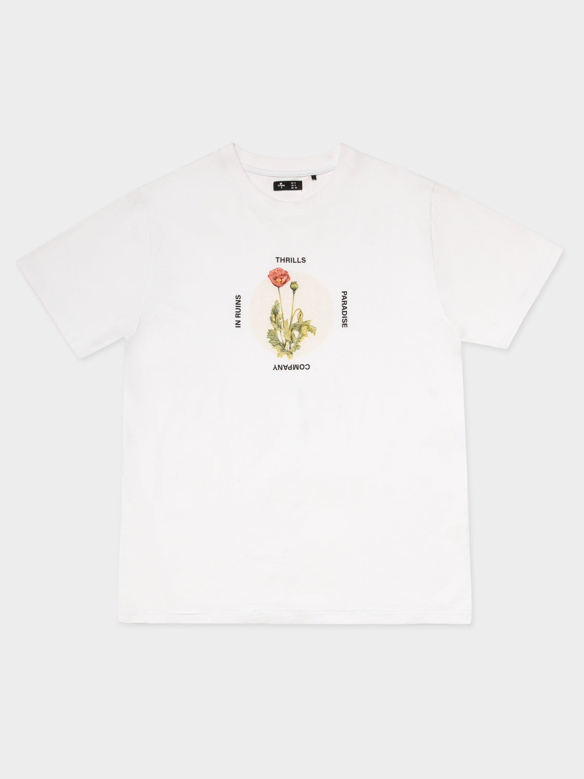 Thrills Modern Lover Merch Fit T-Shirt | White