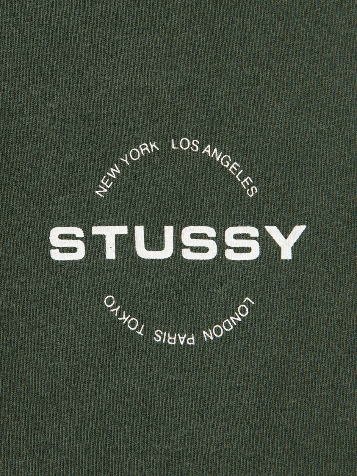 Stussy City Circle T-Shirt | Green