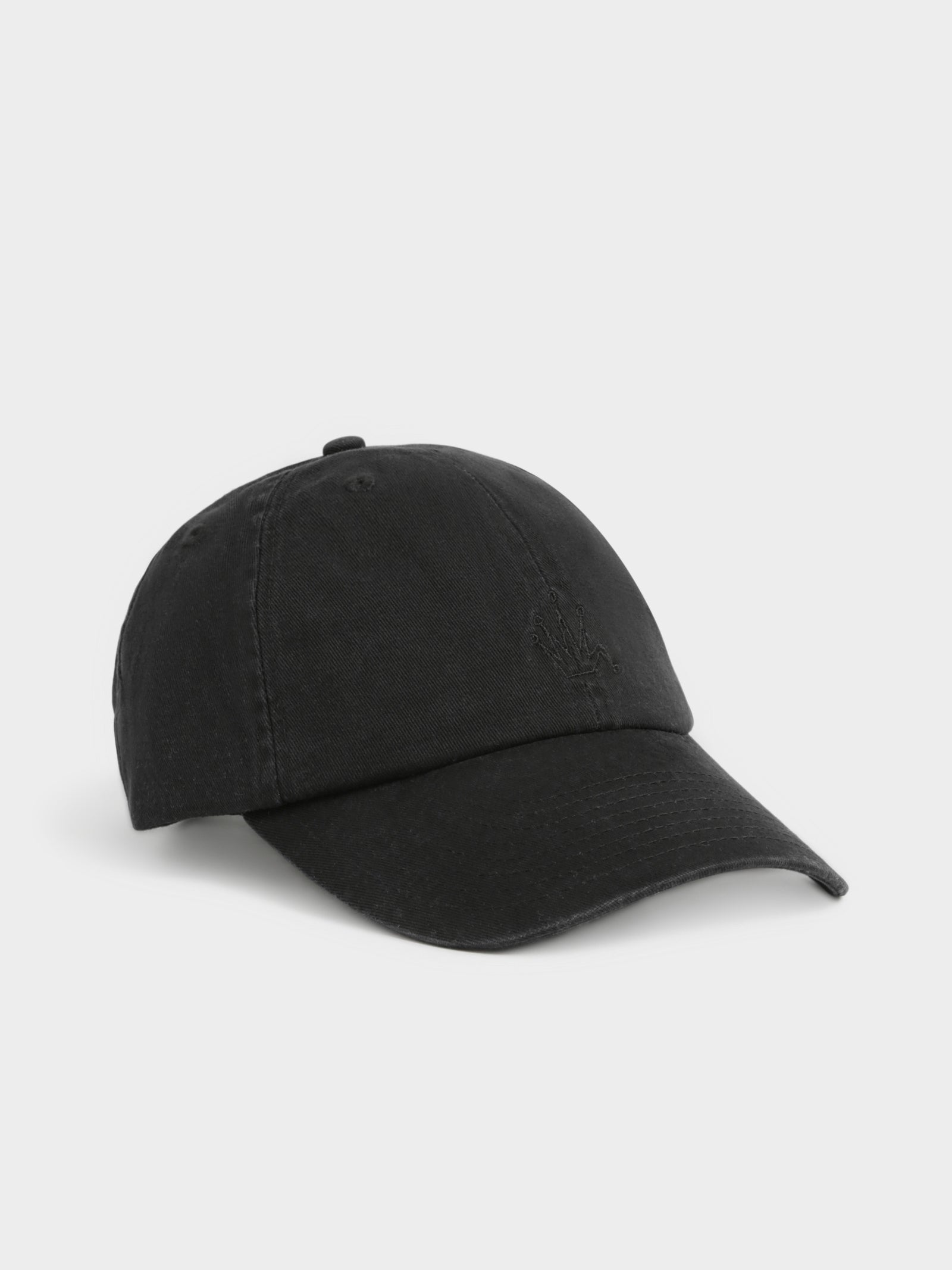 Embroidered Crown Stock Low-Pro Cap