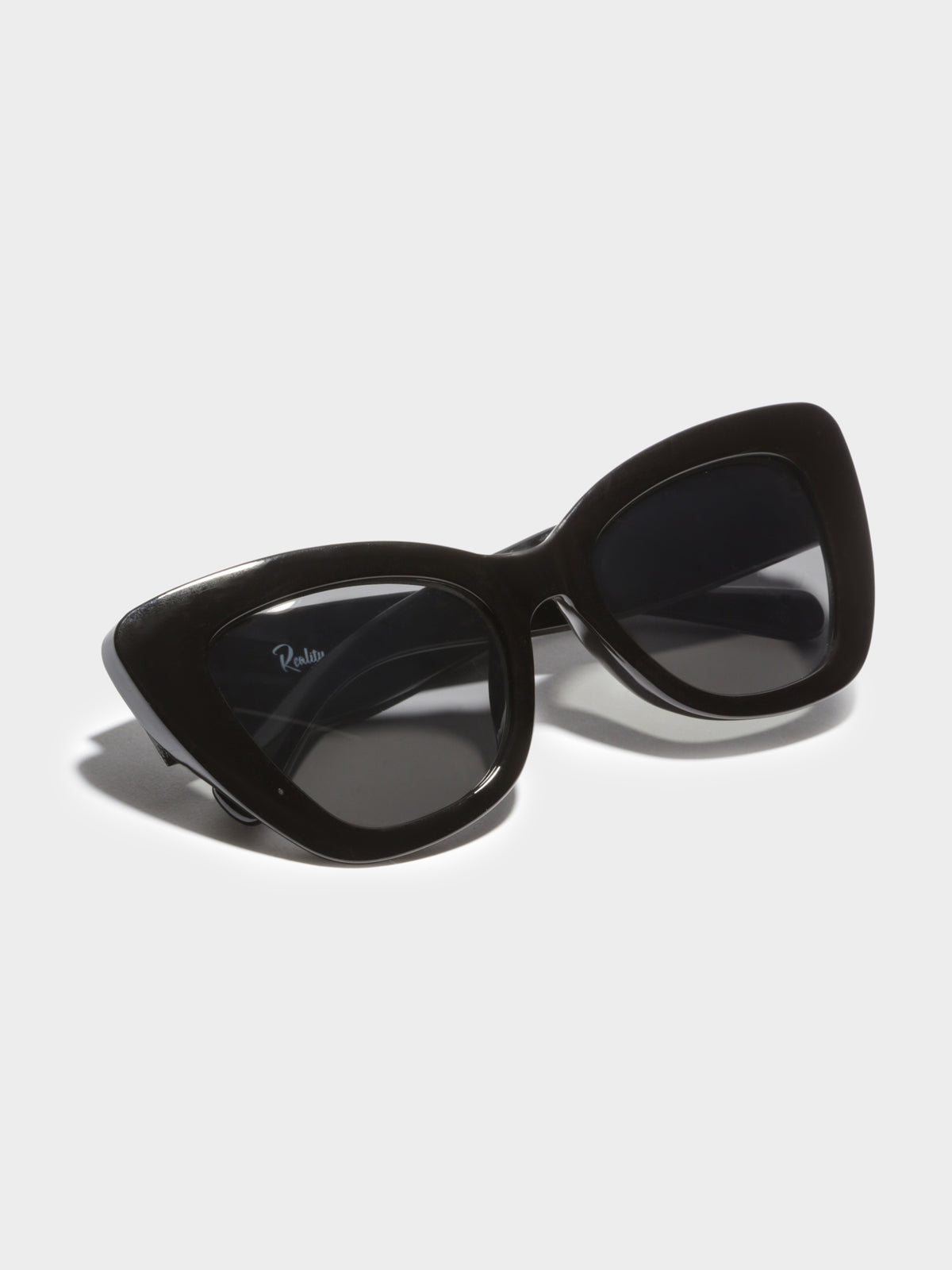 Mulholland Butterfly Sunglasses in Black