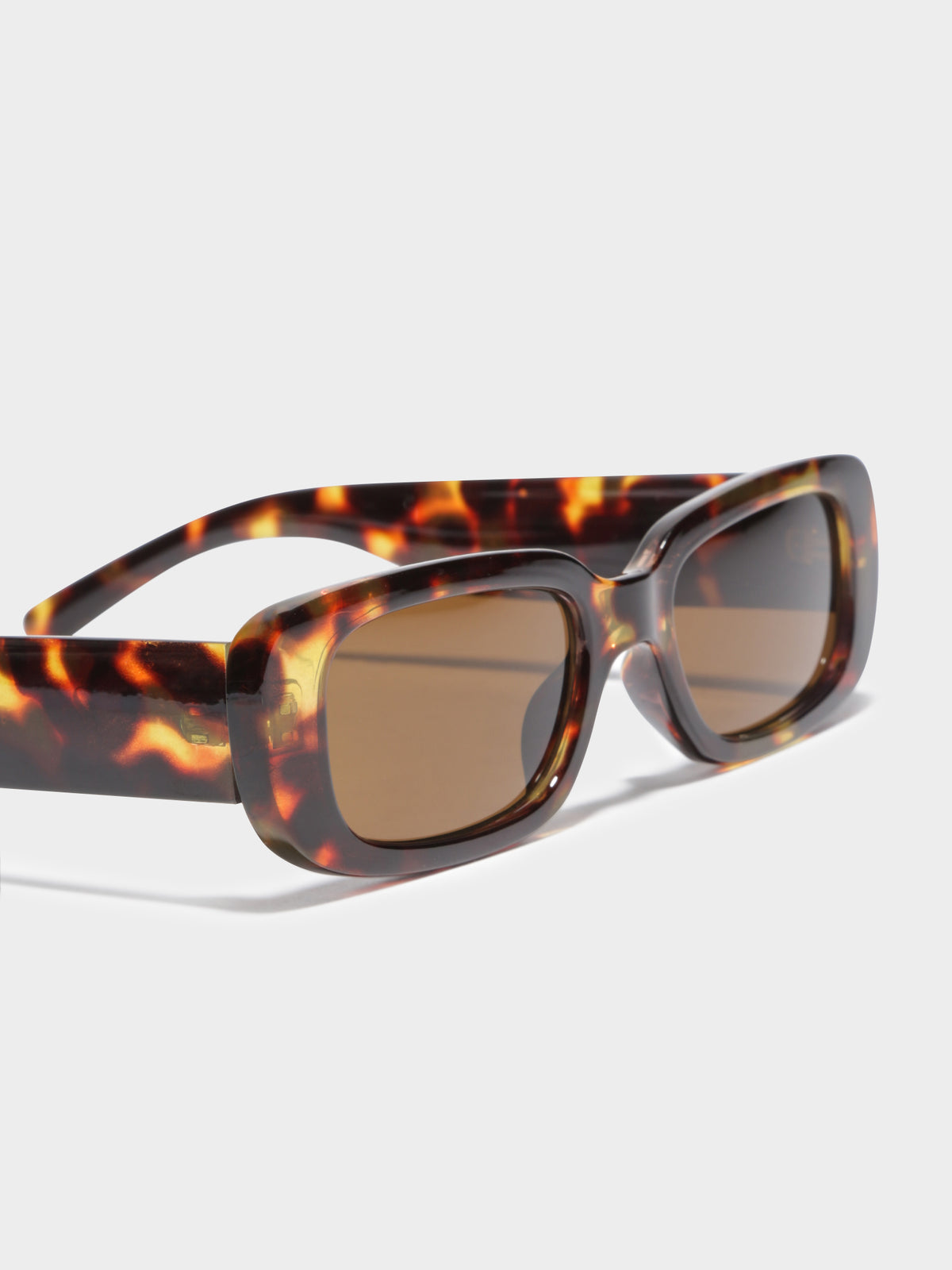 XRAY Spex Rectangle Sunglasses in Turtle