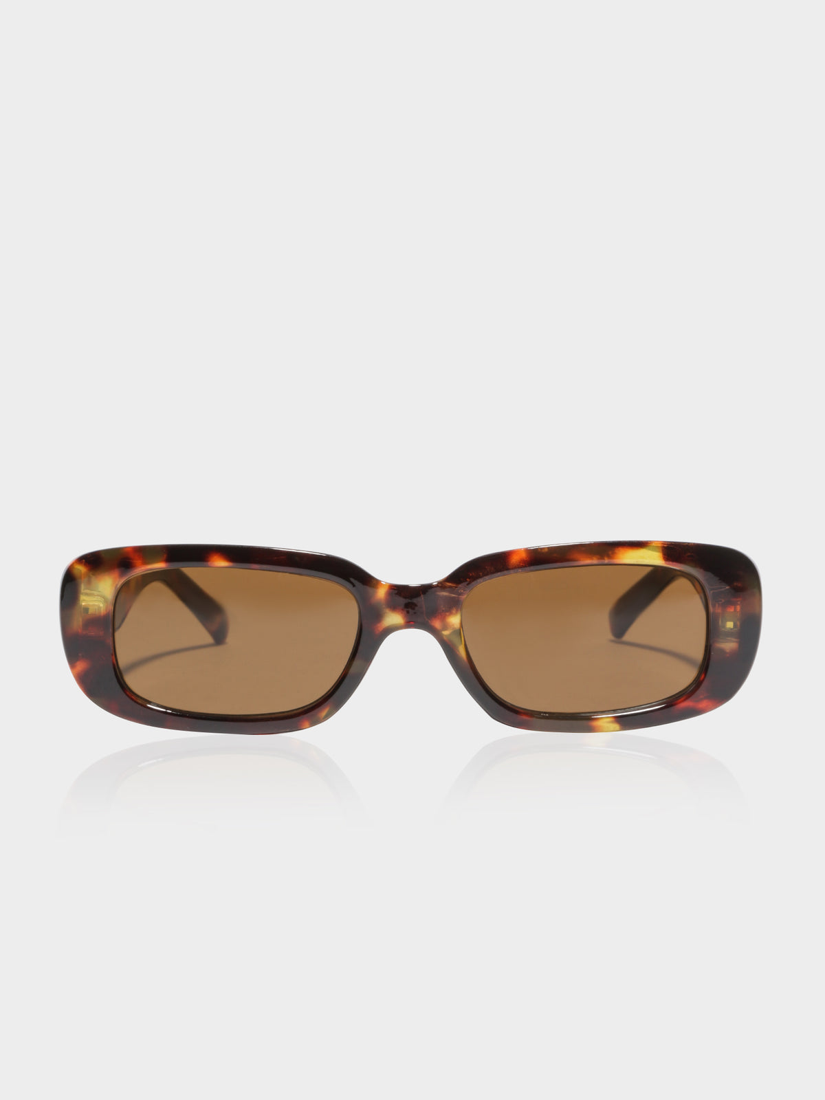 XRAY Spex Rectangle Sunglasses in Turtle