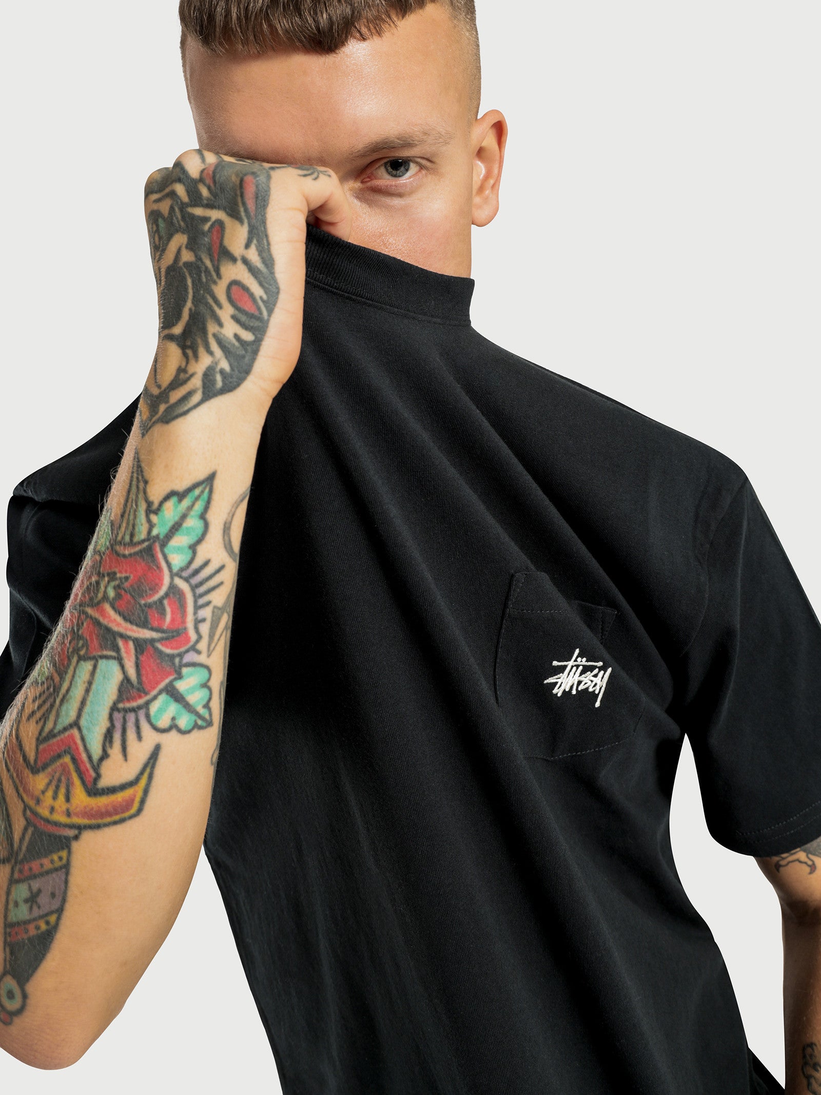 Graffiti Pocket Short Sleeve T-Shirt