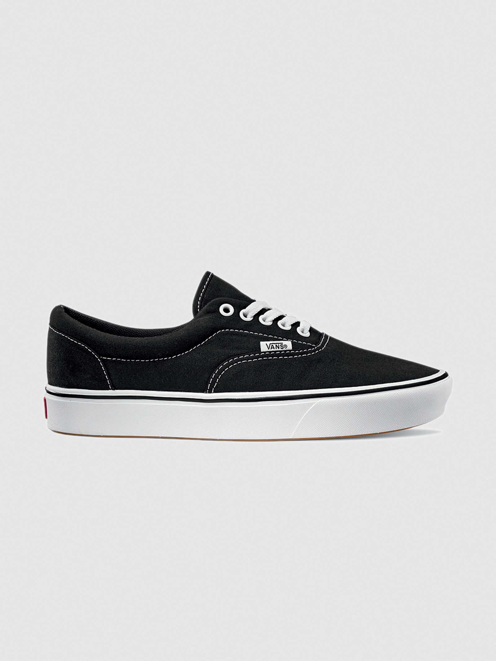 Vans Mens Comfycush Era Sneakers Black/White Glue Store